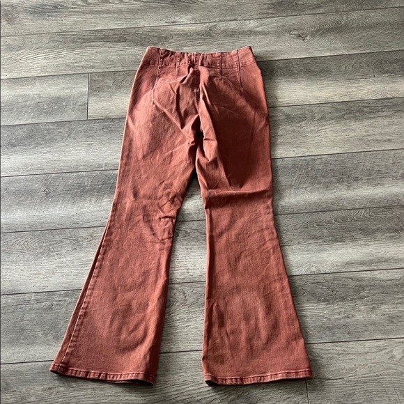 Maurices Rust Flare & High rise Jeans - Picture 2 of 2